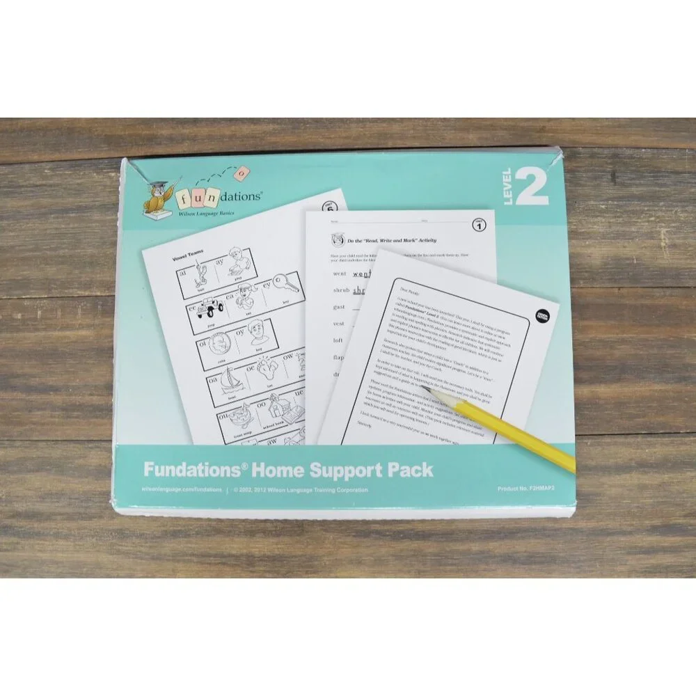 Fundations Home Support Pack 2nd Edition Level 2 F2HMAP2 Loose Leaf